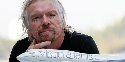 In this June 16. 2011, file photo, Richard Branson, president of Virgin Atlantic Airways, attends a news conference in Miami Beach, Fla. (Photo | AP)