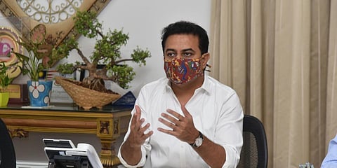 Telangana IT Minister KT Rama Rao. (Photo| EPS)