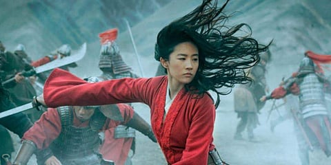 A still from Mulan