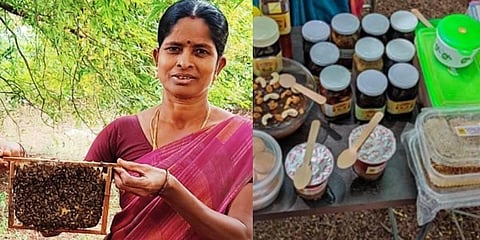 This busy bee keeps the bees busy