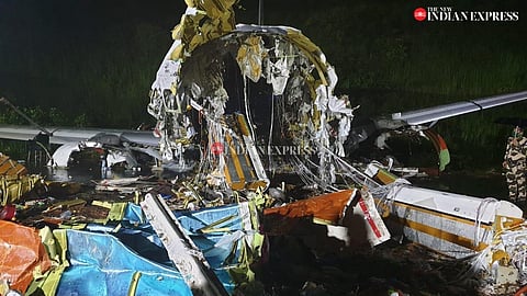 The rescue operations at the Karipur airport were completed by Friday midnight. (Photo | EPS)
