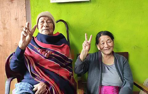 Tsulo Therie and his wife Zunyi-ii. (Photo| EPS)