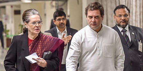 Sonia Gandhi had taken over as interim chief on August 10 last year after Rahul Gandhi resigned taking responsibility for the party's debacle in the Lok Sabha election. (Photo | PTI)