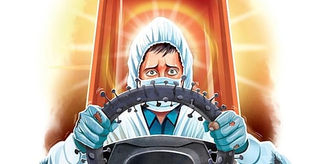 Express Illustration by Amit Bandre