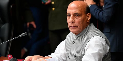 Defence Minister Rajnath Singh (Photo | AP)