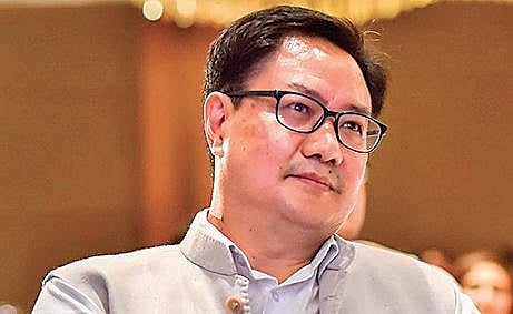 Union minister Kiren Rijiju