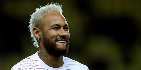 PSG striker Neymar (Photo | AP)