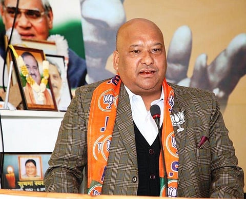 Meghalaya BJP chief Ernest Mawrie (File photo | PTI)