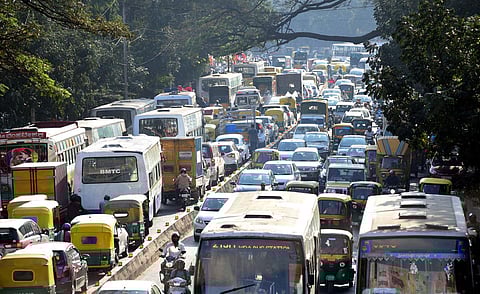 JC road in Bengaluru. (Photo | Express)