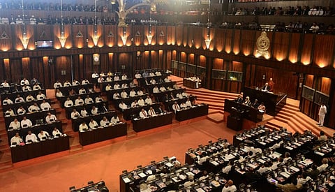 Sri Lankan Parliament (File photo| AFP)