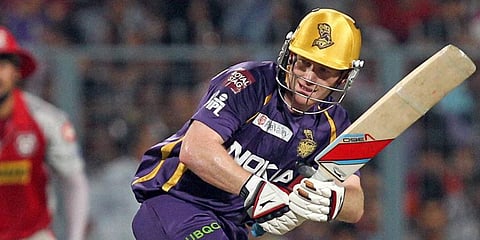Kolkata Knight Riders batsman Eoin Morgan (Photo | PTI)