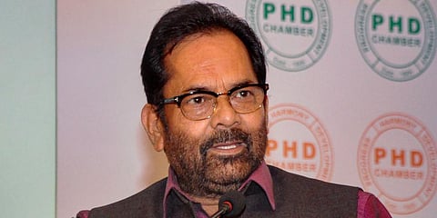 Union Minister Mukhtar Abbas Naqvi (Photo | PTI)