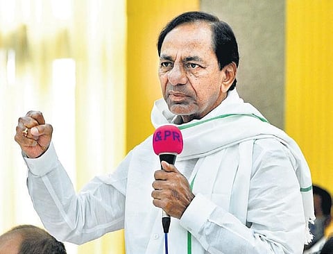 Chief Minister K Chandrasekhar Rao