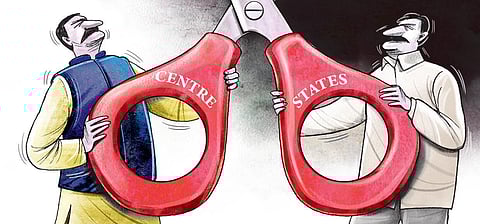 As far as the GST compensation issue goes, the Centre has told states to up market borrowings. (Express Illustrations)