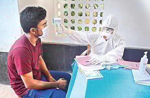 So far, India has reported 37,69,524 COVID-19 cases with 66,333 deaths. (Photo | EPS)