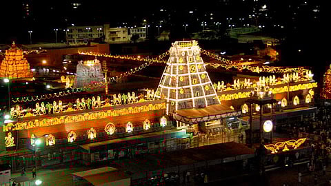 The Tirumala Tirupati Devasthanams.