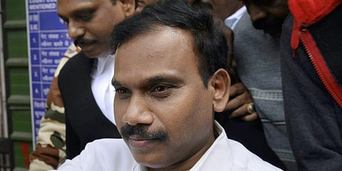 Former Telecom Minister A Raja (Photo | PTI)