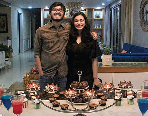 Raghav Jhawar and Muskaan Sancheti