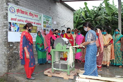 This 25-year-old fashion entrepreneur Vaishali Priya has carved a niche for herself in European export market for garments and accessories. (Photo | EPS)