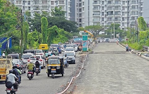 The Smart Road work undertaken by CSML at Abraham Madammel road in Kochi, Albin Mathew