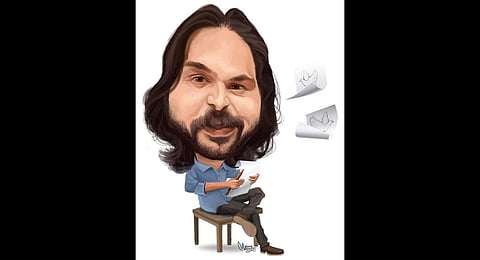 Caricaturist Ibrahim Badusha