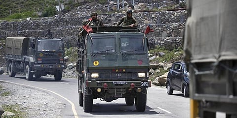 Indian Army Convoy (Photo | AP)