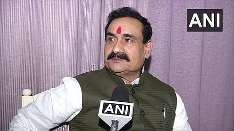 MP Home Minister Narottam Mishra. (Photo | Twitter/ANI)