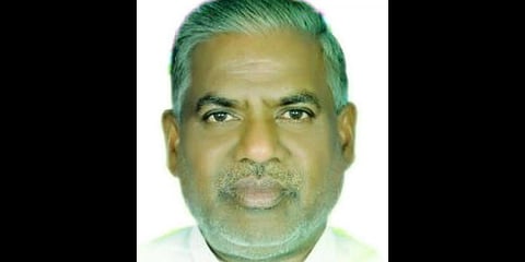 Basanthpur Narayan Rao, Congress MLA from Basvakalyan Vidhan Sabha constituency in Bidar. (Photo | bidar.nic.in)