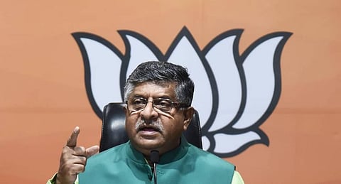 Union Minister Ravi Shankar Prasad (Photo | Parveen Negi,EPS)