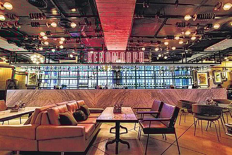 Manish Sharma reckons he can top that with his own spin on the scheme at his Molecule brand of restaurant-bars