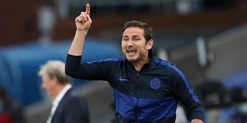 Chelsea gaffer Frank Lampard (Photo | AP)