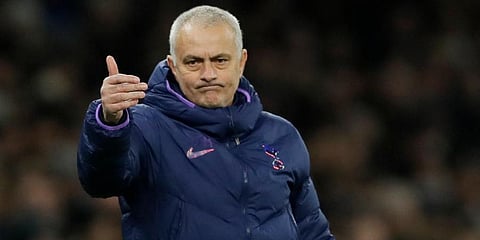 Tottenham gaffer Jose Mourinho (Photo | AP)