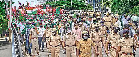 The bandh has been called to protest farm bills and amendment to labour laws | express