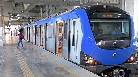 The Chennai Metro resumed services from September 7 (Photo | Martin Louis/EPS)