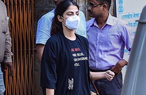 Bollywood actress Rhea Chakraborty (Photo | PTI)