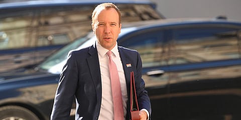 UK Health Secretary Matt Hancock (Photo| AP)