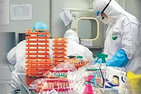 The national capital on Tuesday recorded 2,312 fresh, the highest single-day spike in around two months. (File Photo)