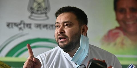 RJD leader Tejashwi Yadav . (Photo | PTI)