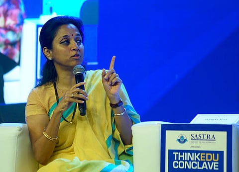 NCP Lok Sabha MP Supriya Sule (File Photo| Satish Babu, EPS)