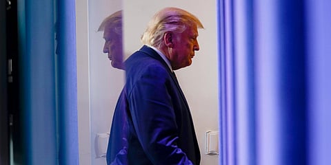 US president Donald Trump. (Photo| AP)