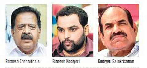 Chennithala, Kodiyeri spar over Bineesh’s Bengaluru drug case link
