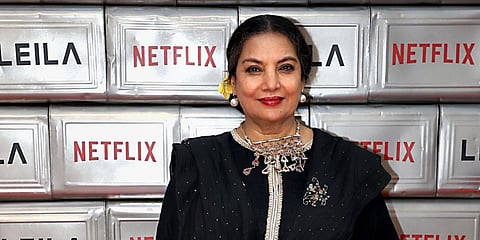 Actor Shabana Azmi (File photo| PTI)