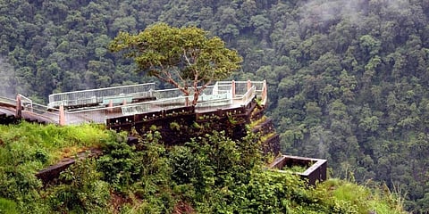 View of Kali Valley in Kali Tiger Reserve in Dandeli. (Photo| Amit S Upadhye, EPS)