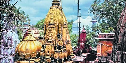 The Kashi Vishwanath temple in Varanasi (Photo | EPS)