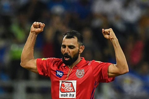 Kings XI Punjab pacer Mohammad Shami. (Photo | AFP)
