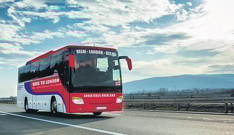 Adventures Overlandare will soon open bookings for a Delhi to London bus tour, May 2021.