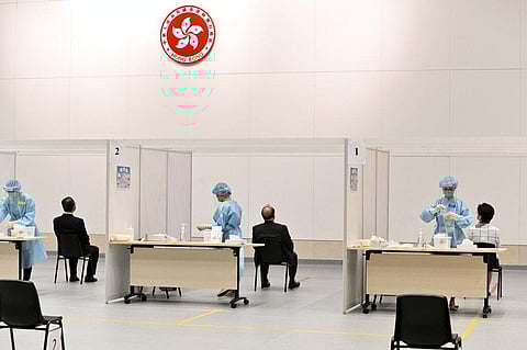 Hong Kong began a voluntary mass-testing program for coronavirus Tuesday as part of a strategy to break the chain of transmission. (Photo | AP)