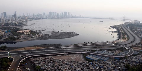 An aerial view of Mumbai. (File photo| PTI)
