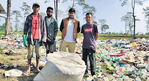 Recycling and reuse of plastic has incentivized waste segregation in district urban development agencies of Lohit, Namsai, Tirap, Changlang districts.