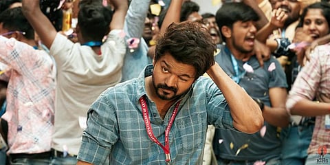 A still from Vijay-starrer 'Master'.